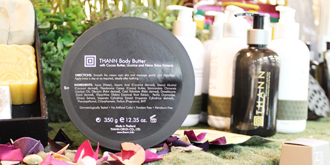 Pamper yourself with softly scented beauty products from Thann Sanctuary