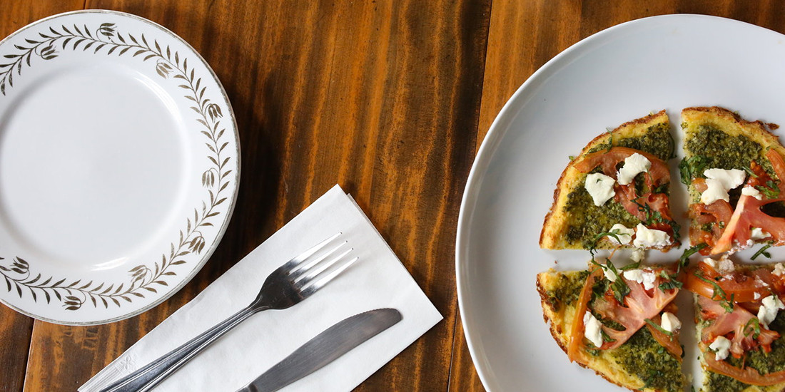 Wake up to a savoury breakfast pizza