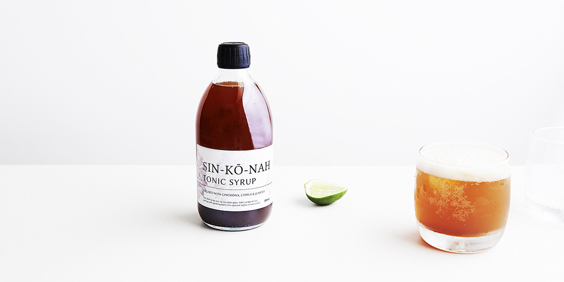 Invigorate your refreshments with Sin-ko-nah tonic syrup