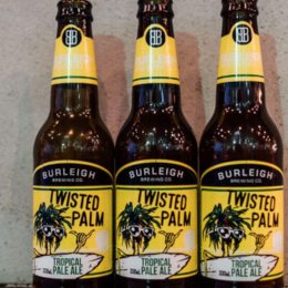 Taste Burleigh in a bottle with Twisted Palm beer