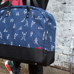 Toffee and Jean Jullien collaborate on a stylish range of creative carryalls