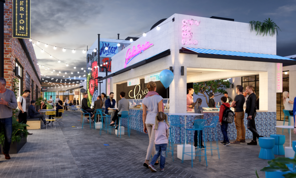 Suburban laneway set for a sprucing with the arrival of Everton Plaza's new dining precinct