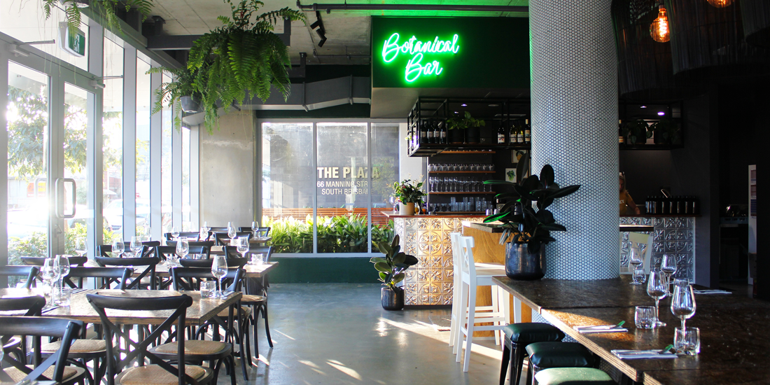 Enjoy botanical cocktails and plant-based bites at Greenhouse Canteen & Bar’s new South Brisbane digs