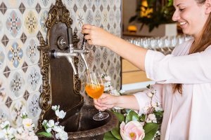 Sparkling Springs Spritz and Prosecco Fountain