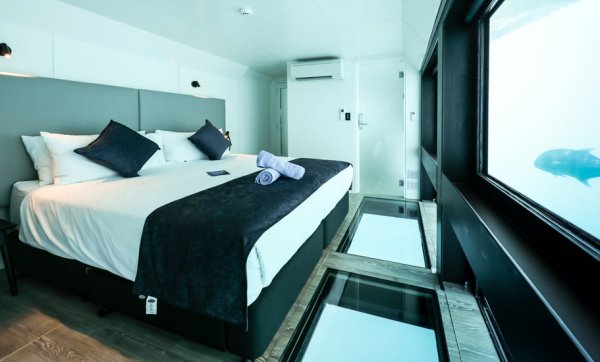 Sleep with the fishes at Australia's first underwater accommodation in the Whitsundays