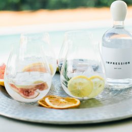 Antioxidant-packed Impression Gin raises the bar while you raise a glass