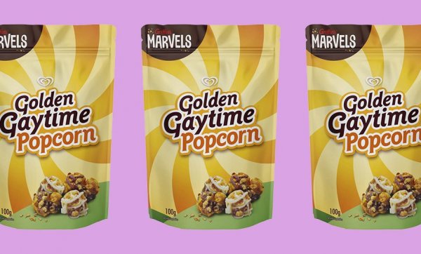 What's poppin'? Golden Gaytime popcorn, that's what