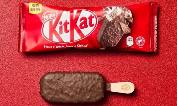 Have a break and take a bite out of the new KitKat ice-cream stick