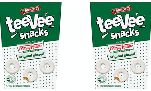 Truly a-glaze-ing – Arnott’s has released Krispy Kreme TeeVee Snacks