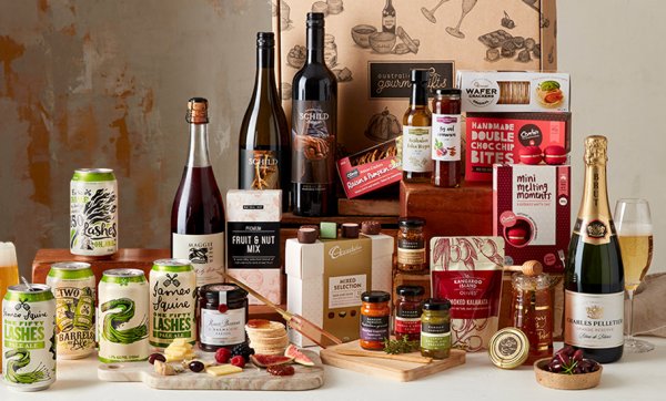 Treat a mate, date or client to a basket of goodies with help from Australian Gourmet Gifts