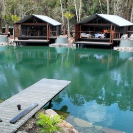 Bookings for Sandstone Point Holiday Resort's overwater villas are set to open soon