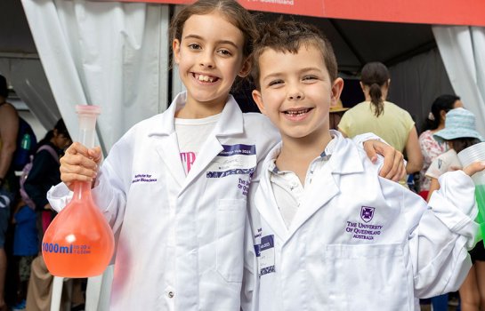 Make World Science Festival Brisbane a family affair with the fascinating fun of these kid-approved events