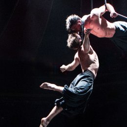 Three acrobats and a violinist captivate crowds in Circa's hometown premiere of What Will Have Been