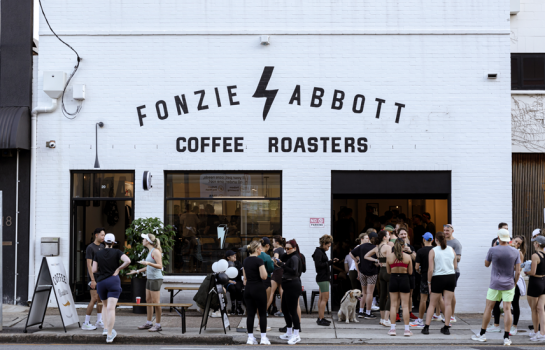 Fonzie Abbott is now serving experimental brews and express eats at its Newstead roastery and coffee bar