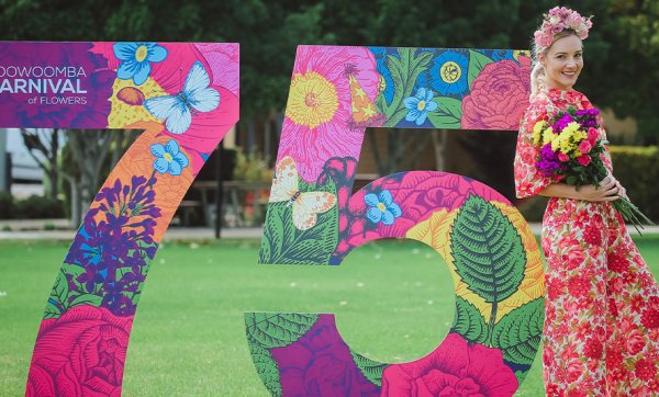 Feel the flower power as Toowoomba Carnival of Flowers unveils its 75th anniversary program