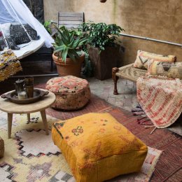 Fancy up your floor with a Moroccan rug from Nouvelle Nomad