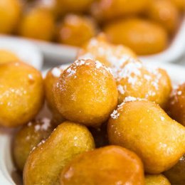 Celebrate the Paniyiri Greek Festival at home with this sweet honey puffs recipe