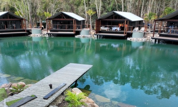 Bookings for Sandstone Point Holiday Resort's overwater villas are set to open soon