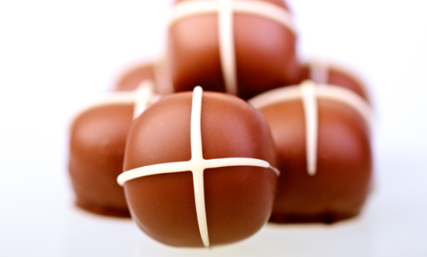 Welcome Easter with Hot Cross Bun Truffles at Bittersweet