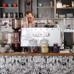 Meet a friendly face for coffee at Urban Grind, Paddington
