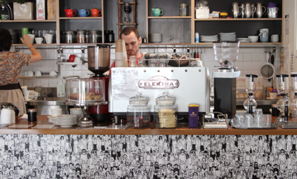 Meet a friendly face for coffee at Urban Grind, Paddington