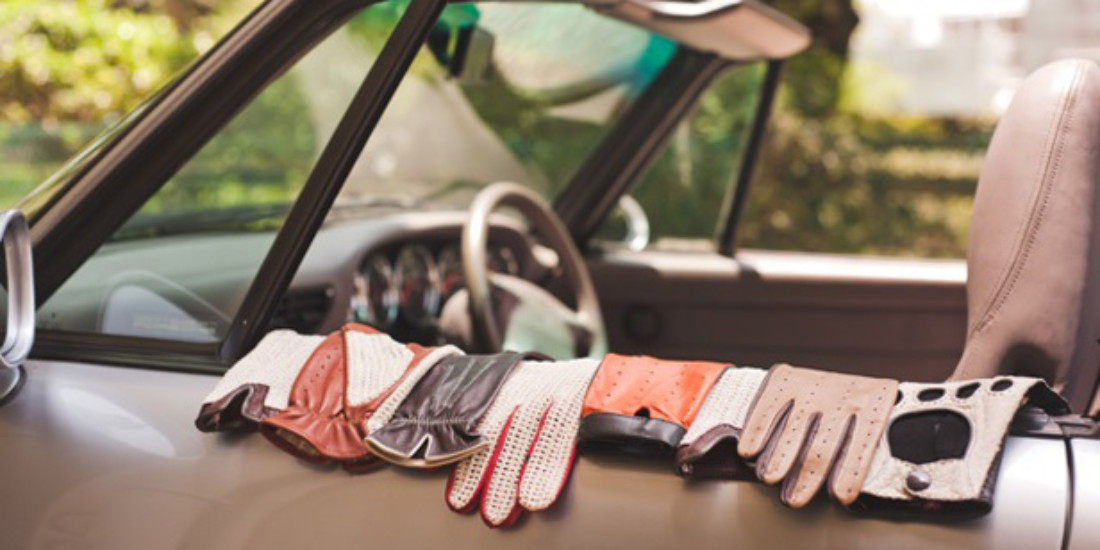 Keep digits toasty with driving gloves from Bally