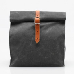 leather lunchbag
