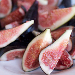 figs, gorgonzola and honey
