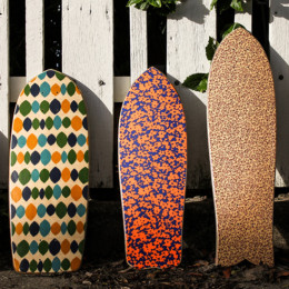 Roll out on a custom deck from Cottage Skateboards in Palm Beach
