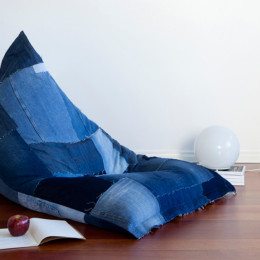 The humble beanbag enjoys an eco-friendly facelift