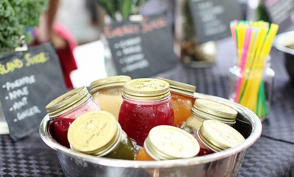 Try the Island juice from Juice in a Jar at Davies Park Market
