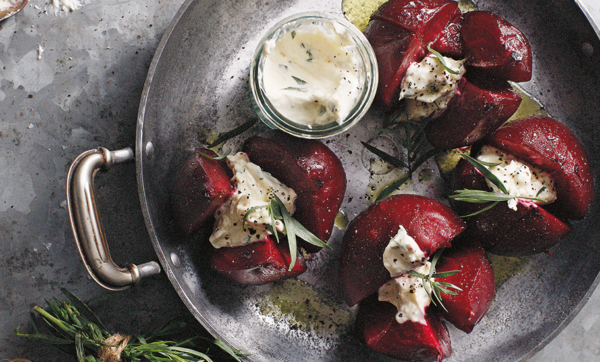 Give thanks for baked beetroot with horseradish creme