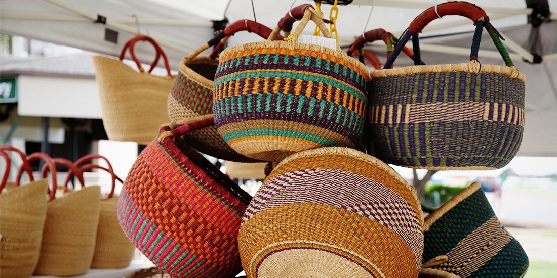 Find your perfect market Bolga basket at Afropacific
