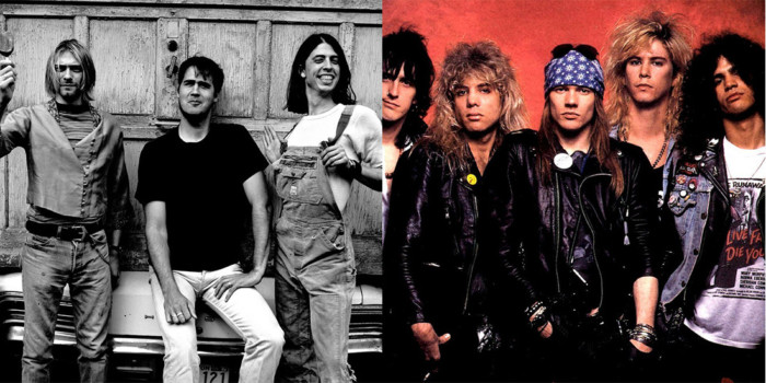 Choose Your Weapon: Guns N' Roses vs Nirvana