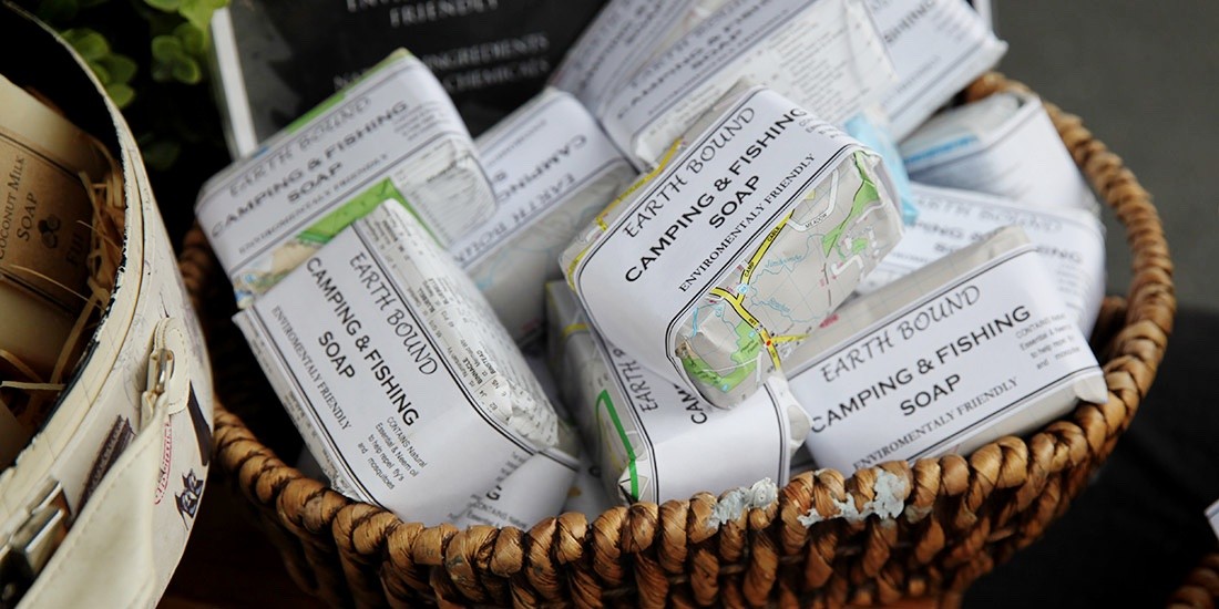 Go eco with your outdoor and adventure hygiene with natural soaps from Earth Bound