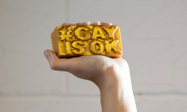 Support equal rights with a bar of Love soap