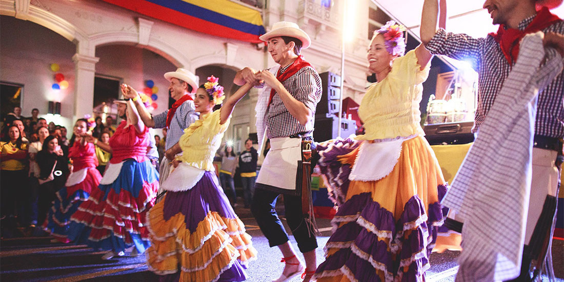 Join the Colombian Street Festival in Fortitude Valley