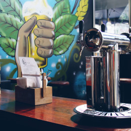 Pour your own beer at taps in Fortitude Valley