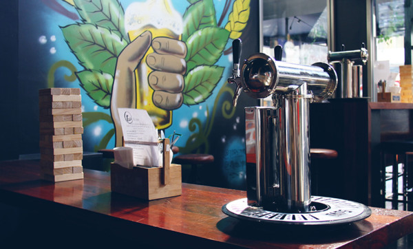 Pour your own beer at taps in Fortitude Valley