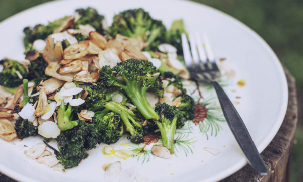 Embrace practiculture with a grilled broccoli and sriracha salad