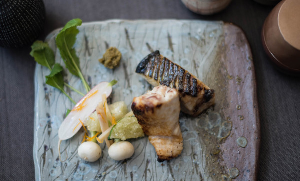 Plate up Tetsuya's grilled Spanish mackerel with miso and soy