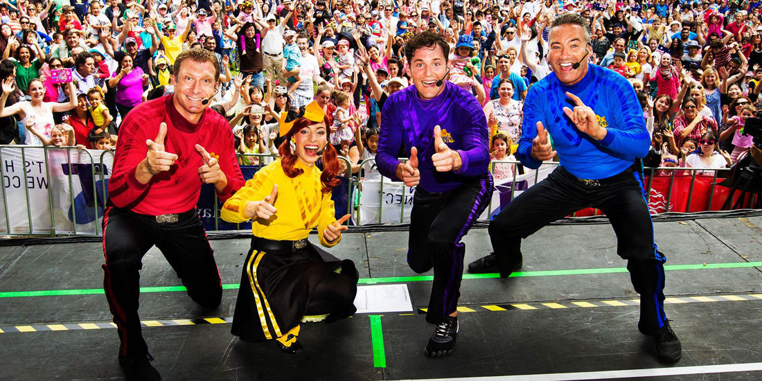 The Wiggles combine two shows into one at the Brisbane Entertainment Centre