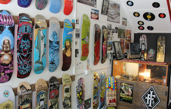 Small Room Skateboard Shop