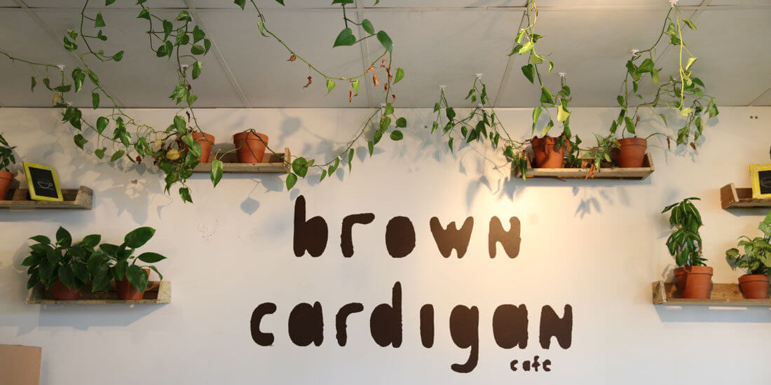 Brown Cardigan Cafe
