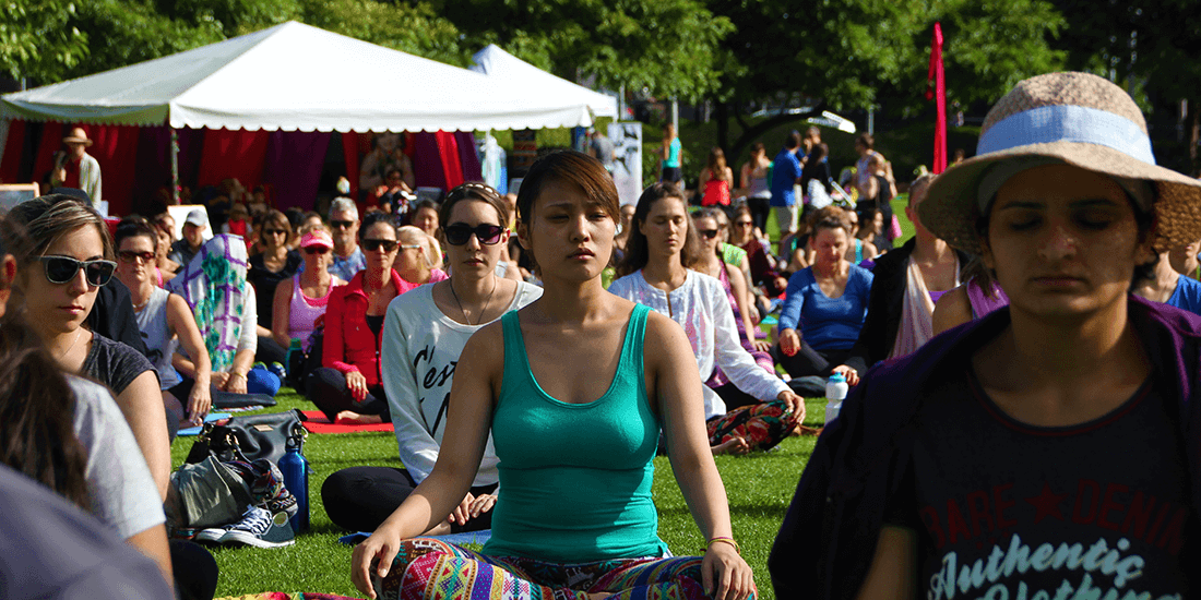 Achieve a state of zen at the International Yoga Day Festival
