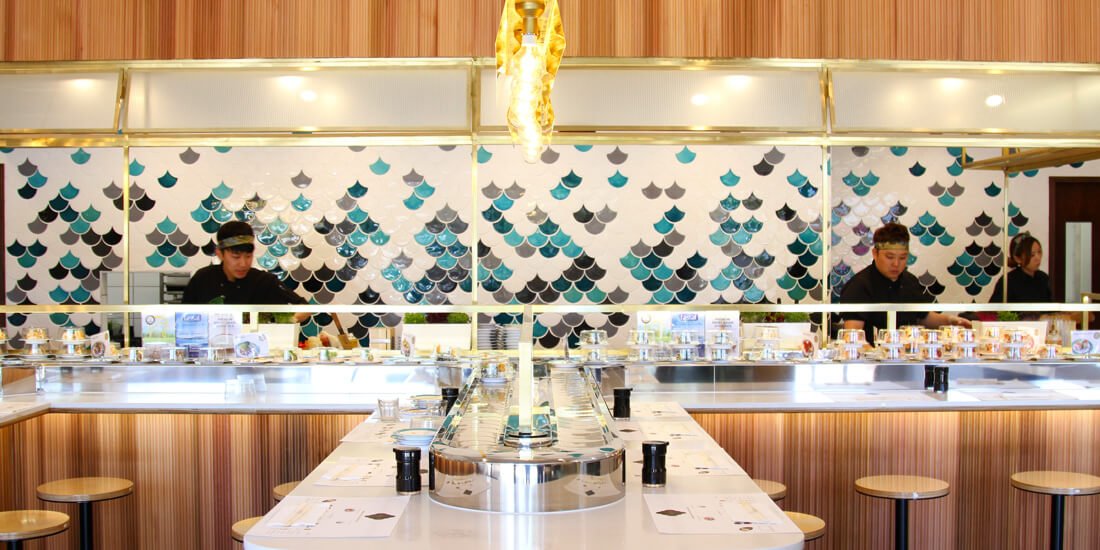 The classic sushi train gets a modern refresh at Sushi & Nori