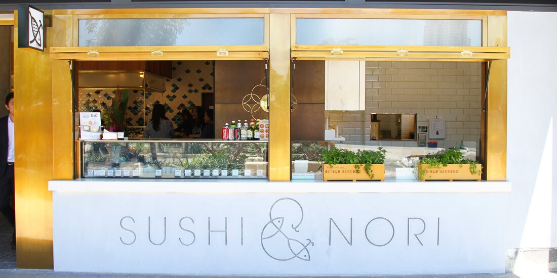 The classic sushi train gets a modern refresh at Sushi & Nori