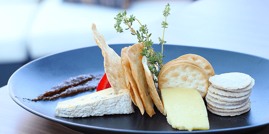 Assorted cheese selection