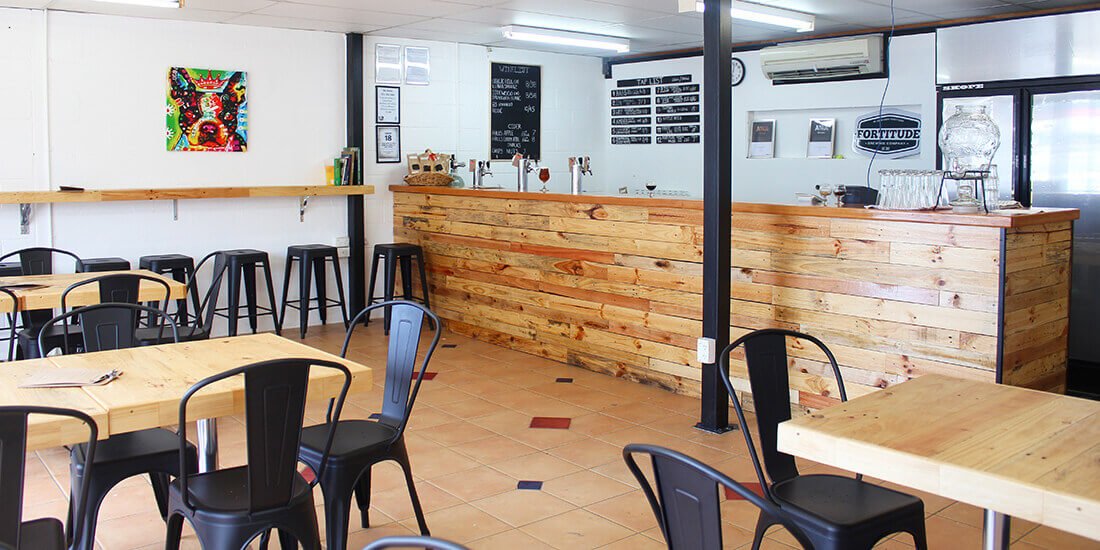 Try a tipple or two at White Lies Brewing's new bar and cellar door