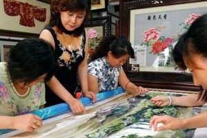 Beginners Chinese embroidery (Suzhou) Workshop with Jenny Gao